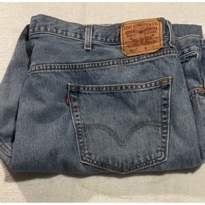 Vintage Levi's 505 Mens Jeans *52x31 Big & Tall Med Wash Straight Leg Y2K